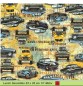 Preview: Citroen DS Modelle Göttin - 1 Lunch Serviette - halbes Motiv
